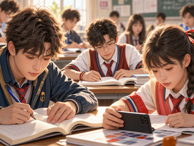 色彩心理学，中学生备考专注力提升指南