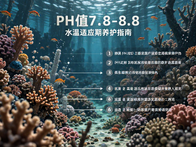 热带珊瑚礁海域pH值7.8-8.8及水温适应期养护指南