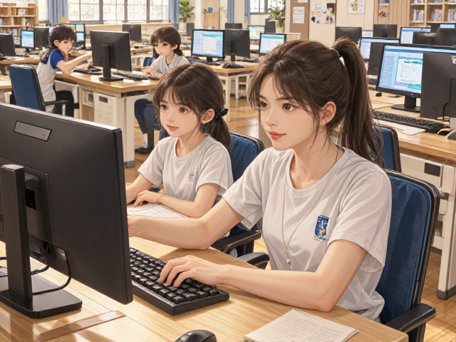 幼儿园电脑办公坐姿指南，科学学习与健康习惯养成