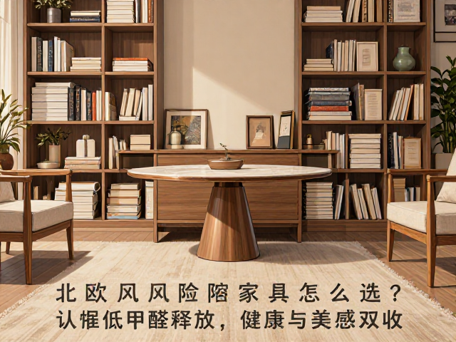 北欧风对称家具怎么选?认准低甲醛释放,健康与美感双收