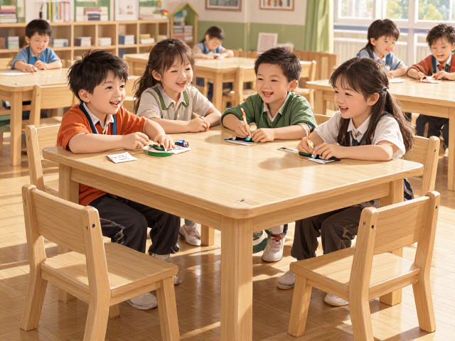 幼儿园教室餐桌两用加固稳固方案,安全耐用更省心