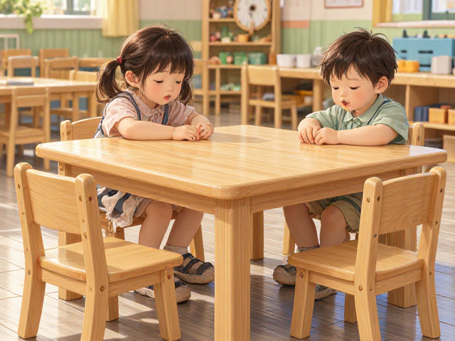 幼儿园教室餐桌两用加固稳固方案,安全耐用更省心