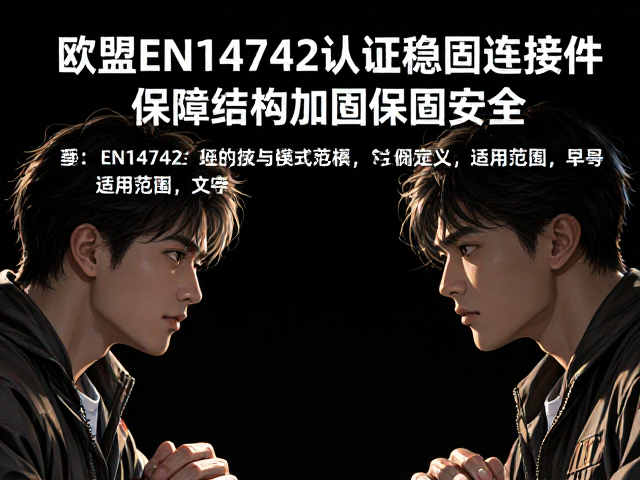 欧盟EN14742认证稳固连接件,保障结构加固稳固安全