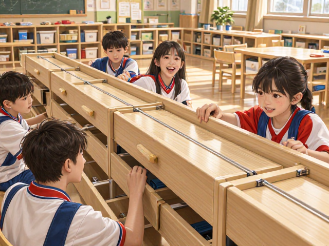 幼儿园教室独立式抽屉滑轨加固稳固方案，提升安全与耐用性