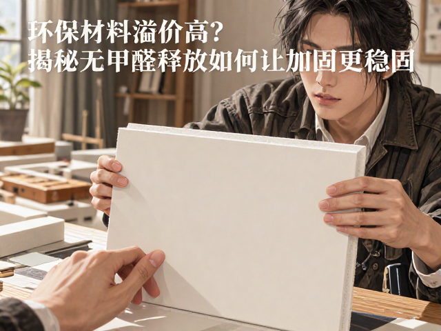 环保材料溢价高?揭秘无甲醛释放如何让加固更稳固