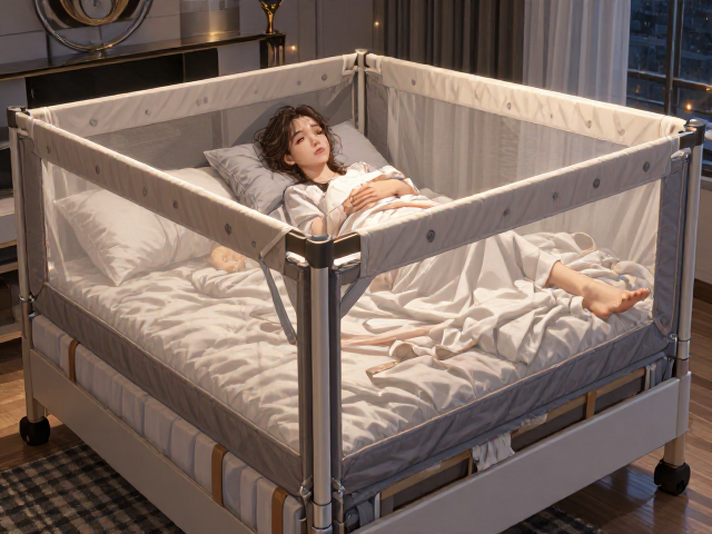 OEKO-TEX认证加高护栏婴儿床，加固稳固更安全