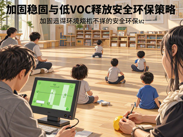 早教中心布置指南，加固稳固与低VOC释放的安全环保策略