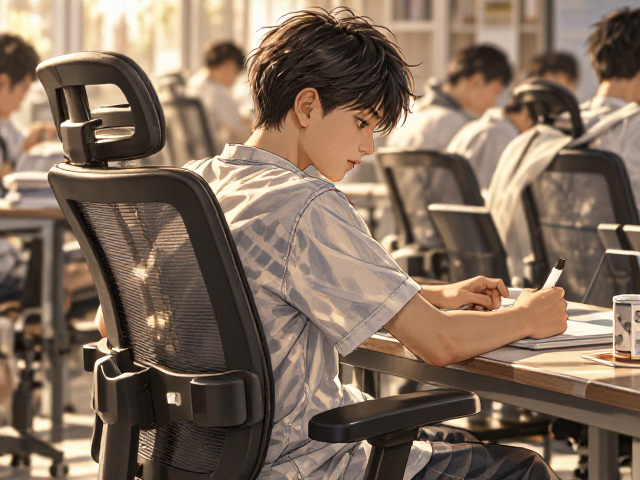尼达利学习椅,青少年期12-15岁脊柱保护与专注力提升指南