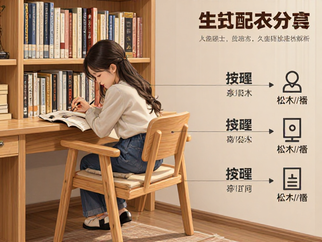实木学习椅推荐,橡木/松木/榉木材质解析,打造舒适休闲阅读角