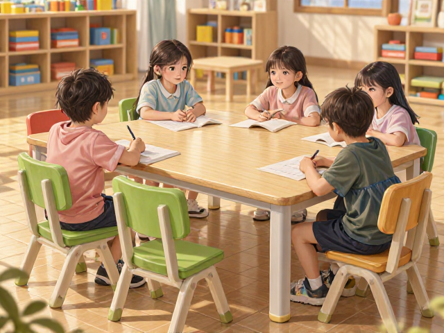 幼儿园活动室学习椅怎么选？兼顾安全与互动的选购指南