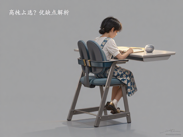 落地式学习椅怎么选？高脚椅优缺点解析，助力孩子高效学习