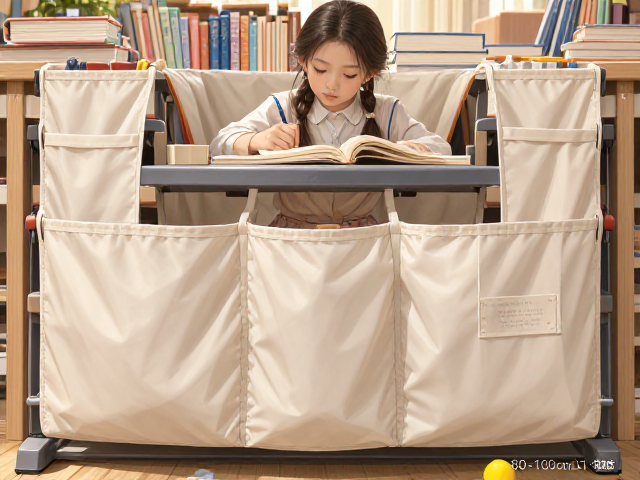 儿童学习椅选购指南,80-100cm高度适配布艺收纳袋,打造舒适学习角