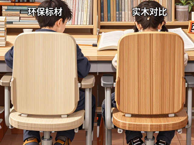 学习椅怎么选?环保板材与实木对比,健康护脊更安心