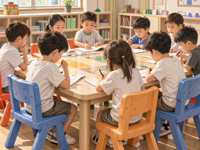 早教中心选学习椅，组合模块式设计，助力孩子高效专注学习