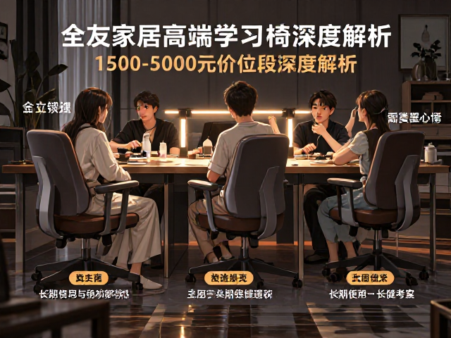 全友家居高端学习椅横评，1500-5000元价位段深度解析