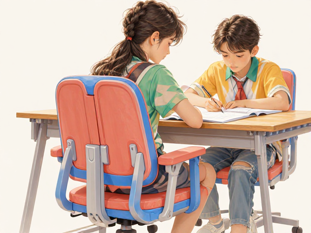 12-15岁青少年学习椅怎么选?高饱和度撞色款颜值与护脊兼顾