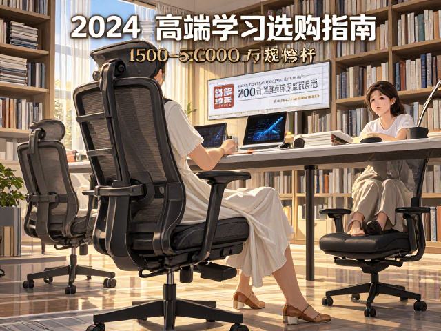 2024高端学习椅选购指南,1500-5000元档位核心推荐