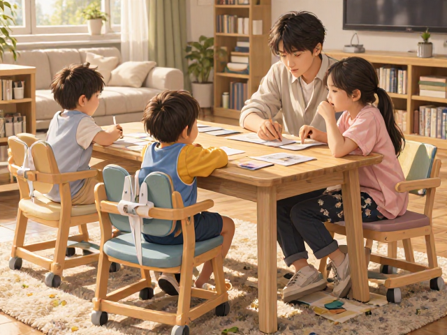 幼儿园同款学习椅怎么选?客厅亲子区布置指南
