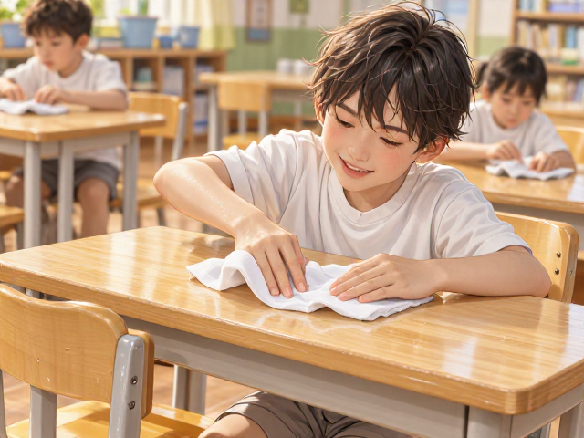 幼儿园学习椅清洁指南,湿布擦拭的正确方法与注意事项