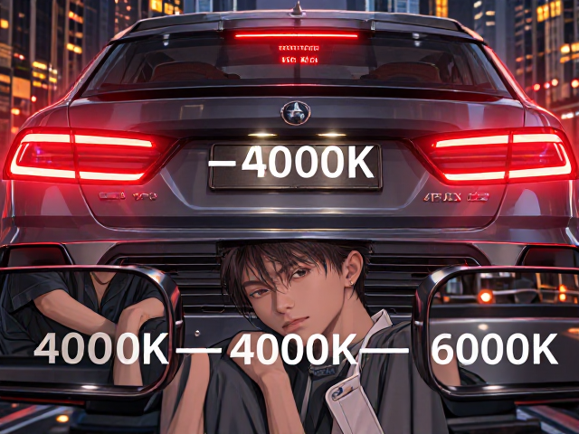倒车灯与尾灯色温怎么选？4000K-6000K数值详解，提升行车安全