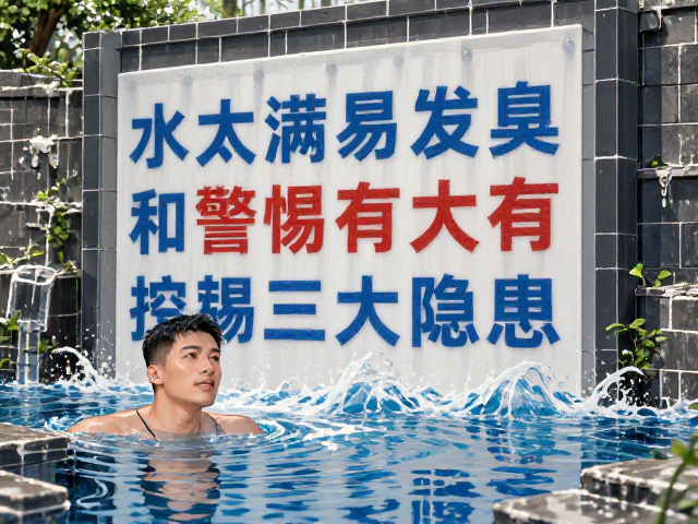 控制水量时间有讲究！水太满易发臭，警惕三大警告标语防隐患