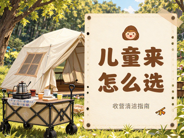 卡通儿童小帐棚怎么选？搭配营地车与炉具清洁指南