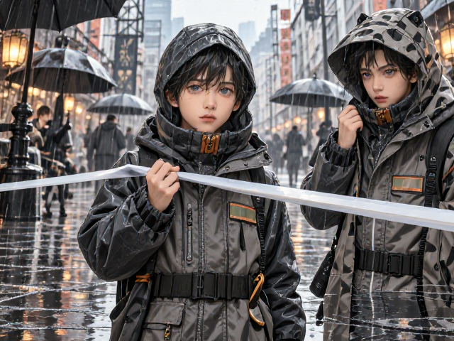 低龄抗寒套服怎么选?5000-20000mm防水压胶条,锁温防寒更防雨