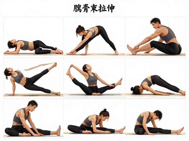 分龄适配的髂胫束强化拉伸动作体系