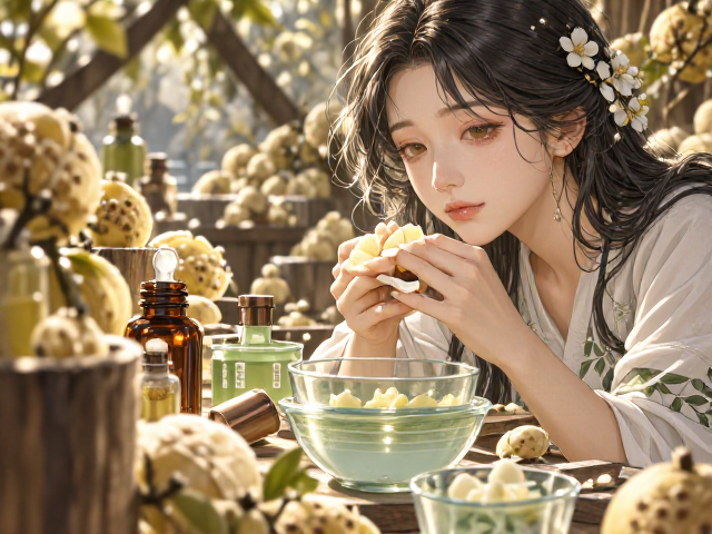 乳木果脂提升滋润感,自然醇化工序锁香,香气稳定留存更持久