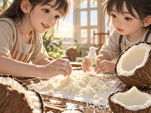 椰油皂基儿童温和型底料融合工序详解,打造安全亲肤洗护体验