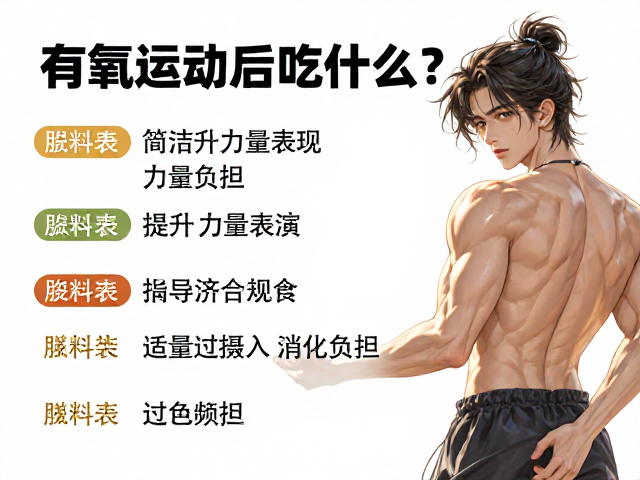 有氧运动后吃什么？配料表简洁提升力量表现