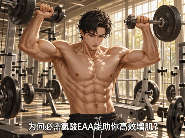 有氧后做力量训练，为何必需氨基酸EAA能助你高效增肌？