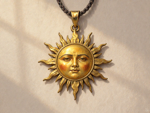 太阳珐琅吊坠，复古工艺与时尚搭配的完美结合指南