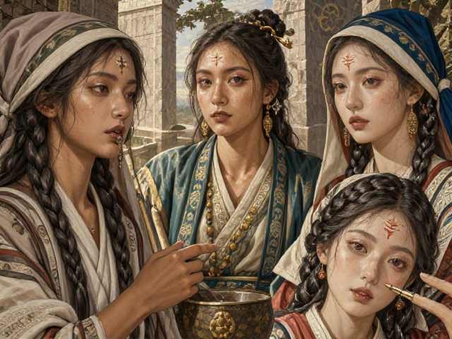 考古图像解析古代蜡彩与坦培拉渊源,油画媒介诞生前奏