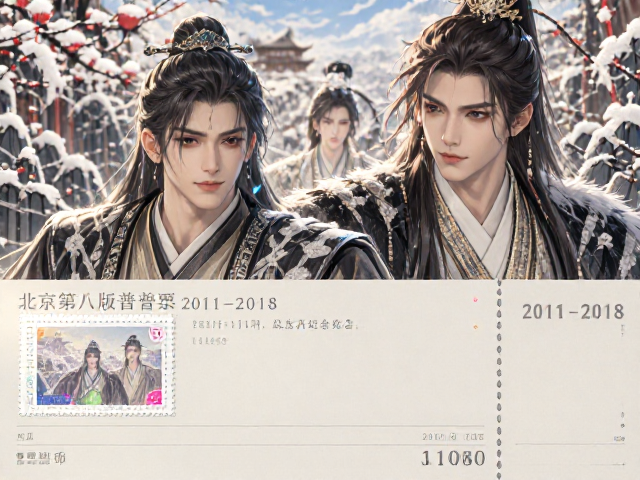 北京第八版普票(2011-2018),有色荧光油墨特征与纪念邮票面值解析