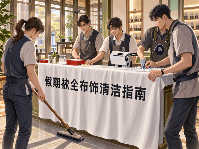 前台布饰清洁指南，定期吸尘与员工休息区维护