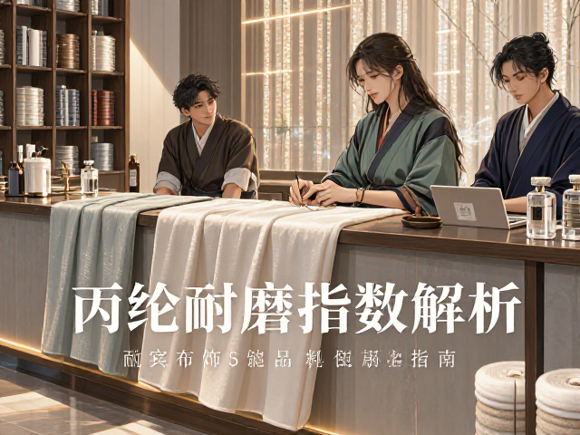 丙纶耐磨指数解析，前台迎宾布饰制品面料选购指南