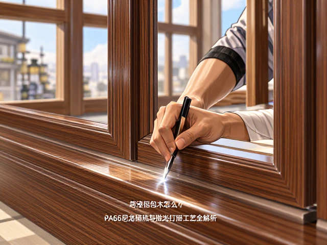 烤漆铝包木门窗怎么选?PA66尼龙隔热与抛光打磨工艺全解析