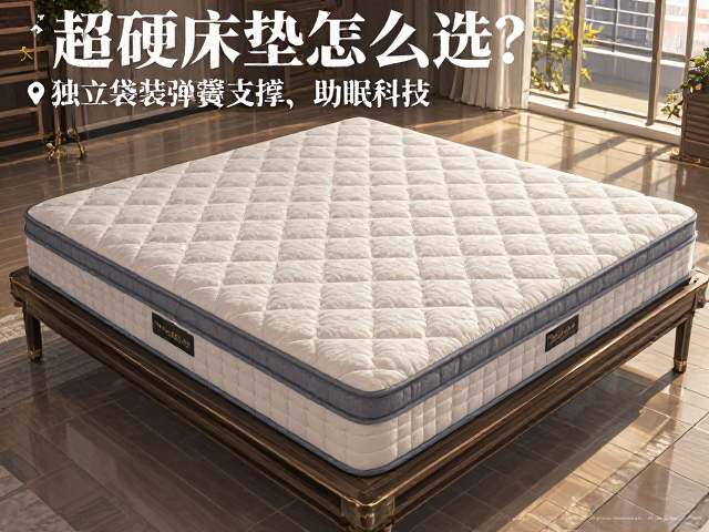 超硬床垫怎么选？独立袋装弹簧支撑，助眠科技，一夜深睡不翻身
