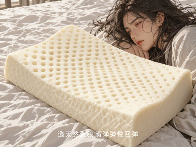 乳胶枕太硬压迫疼痛?选天然乳胶看弹性回弹