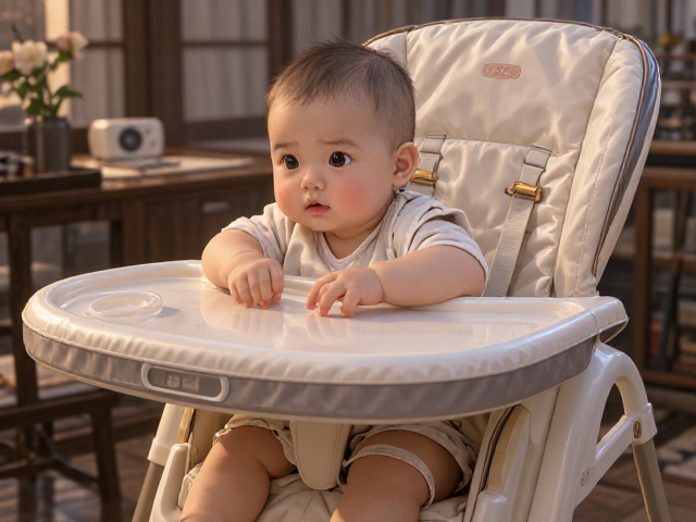 0-3岁婴儿加厚围边餐椅套,迷你尺寸不占空间,防污易洗