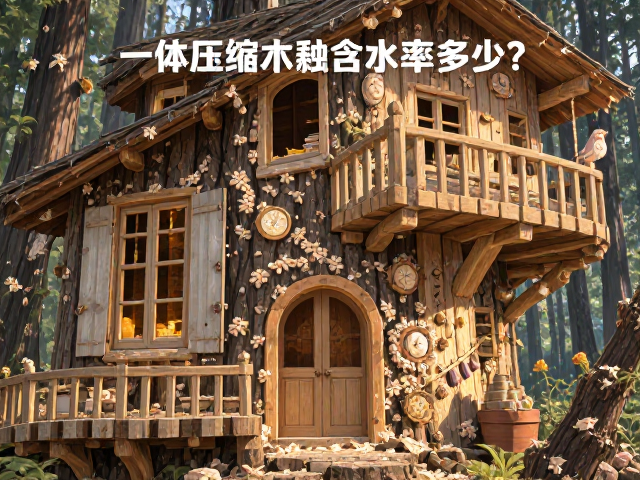 一体压缩木屑含水率多少?树屋造型环保建材选购指南