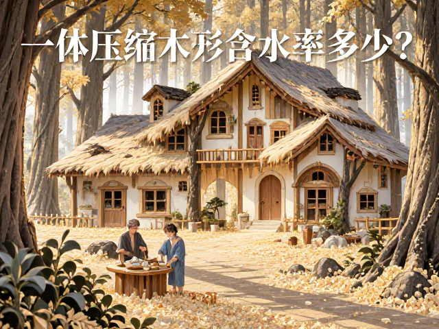 一体压缩木屑含水率多少?树屋造型环保建材选购指南