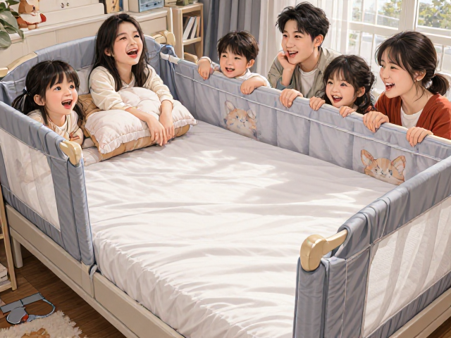 3-6岁幼儿专用迷你床1.5x2.2m,安全舒适助成长