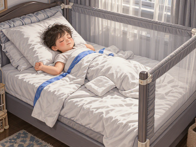 3-6岁幼儿专用迷你床1.5x2.2m,安全舒适助成长