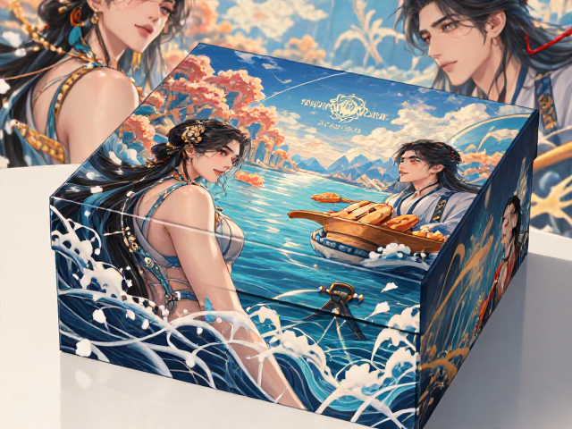 一体压缩海洋主题礼盒，品牌溢价下的质感之选