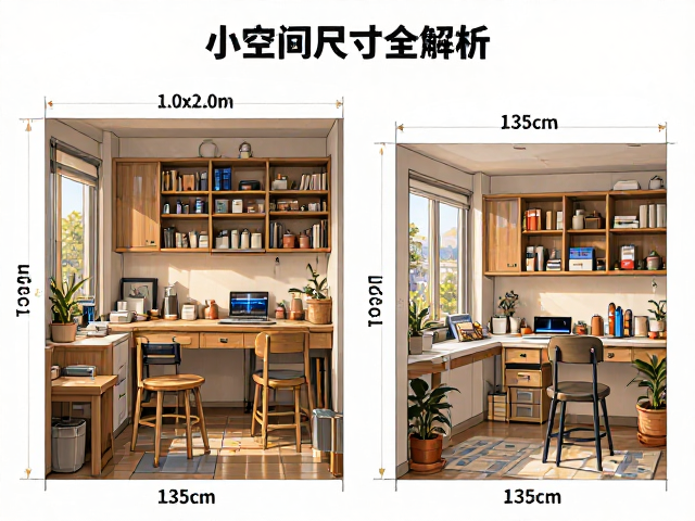 迷你尺寸1.0x2.0m与135cm区别?小空间家具尺寸全解析