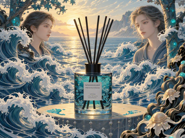 一体压缩海洋主题香薰,无毒无味,清新空气不扰眠