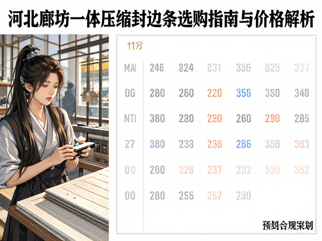 河北廊坊一体压缩封边条选购指南与价格解析