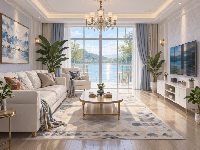 北欧风装修怎么装出庄重对称感?明亮色调让空间高级又通透